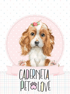 Caderneta PET LOVE - comprar online