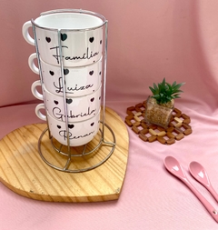 Torre de caneca minimalista Personalizada