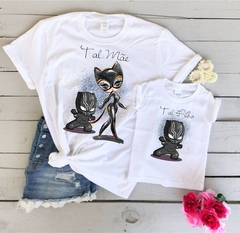 Kit Blusa Tal Mãe Tal Filho(a) Herois na internet