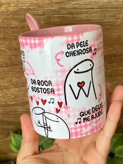 Caneca Moça do cabelo bonito - comprar online