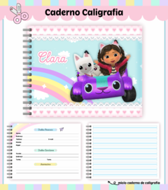 Imagem do Caderno de Caligrafia Personalizado