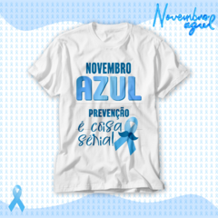 Blusa Personalizada Novembro Azul