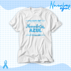 Blusa Personalizada Novembro Azul na internet