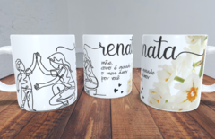 Caneca Dia das Mães Coleção Contorno - comprar online