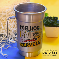 Caneca de Aluminio dia dos Pais - comprar online