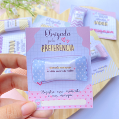 CARD COM BALA PERSONALIZADA - comprar online