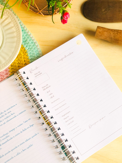 Caderno de Receitas - comprar online