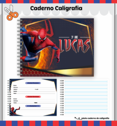 Caderno de Caligrafia Menino - comprar online