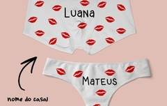 Kit Cueca e Calcinha Personalizado