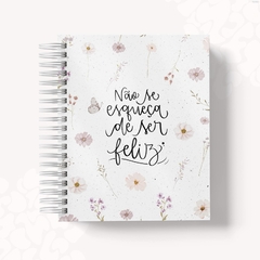 AGENDA 2025 - Lettering - Não esqueça de se ser feliz - comprar online