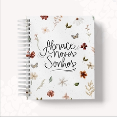 AGENDA 2025 - Lettering - Abrace novos sonhos na internet