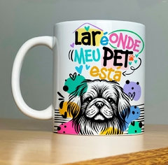 CANECA CAT - LAR É ONDE MEU PET ESTA - comprar online