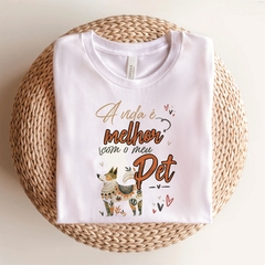 T-shirt Personalizada LOVE PET - Mimos da Lary