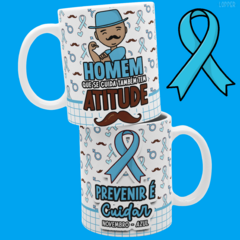 Caneca Personalizada Novembro Azul - Mimos da Lary