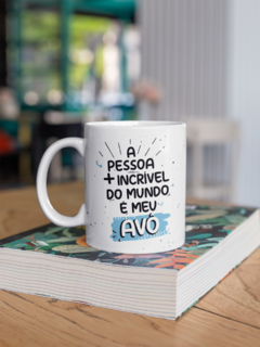 Caneca Personalizada dia dos avós - Mimos da Lary