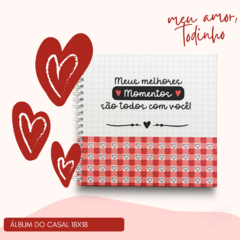 Álbum memorias do casal na internet