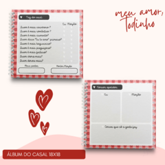 Álbum memorias do casal