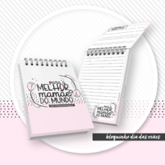 Kit Caderno a6 + Bloquinho a7 Dia das Maes