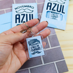 Chaveiro Novembro azul - comprar online