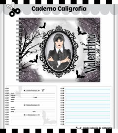 Caderno de Caligrafia Personalizado - Mimos da Lary