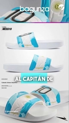 Ojotas Messi 10 Chancletas Chinelas Bagunza Producto Oficial AFA - Seleccion Argentina - Camiseta - comprar online