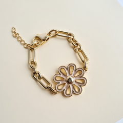 Pulseira Flor Vazada - loja online