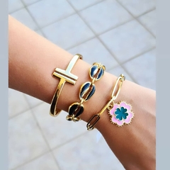 Pulseira Búzio Cores - comprar online