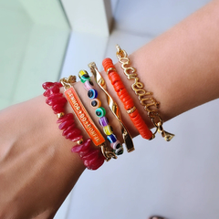 Pulseira Discos Vermelhos - Hazlo