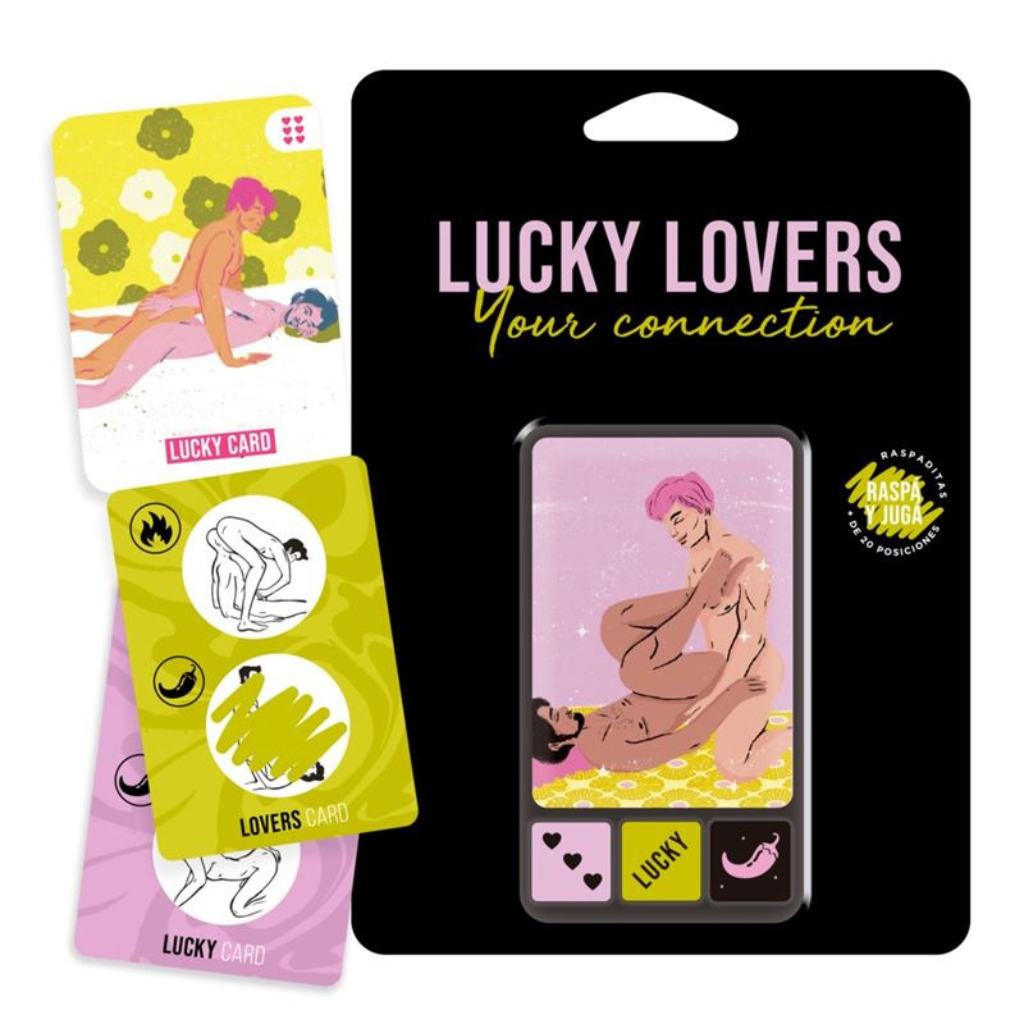 Juego Lucky Lovers Sexitive - Raspá y Juga - Edición gay