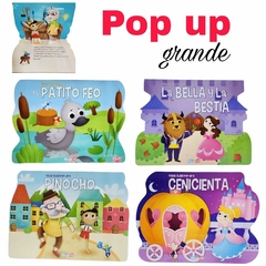 Cuento Pop Up grande 4 cuentos