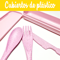 Cubiertos de plástico