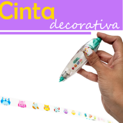 Cinta decorativa búhos