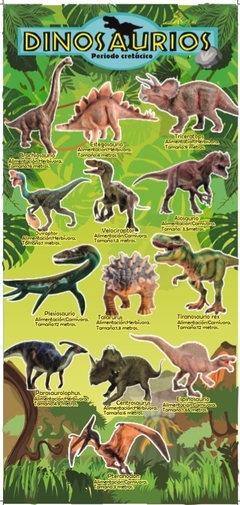 p+oster dinosaurios 