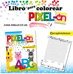 Pixelon libro colorear pixeles