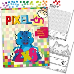 Pixelon libro colorear pixeles Tablas de multiplicar - comprar en línea