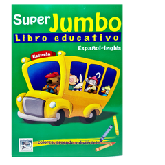 Super jumbo libro para colorear 192 páginas