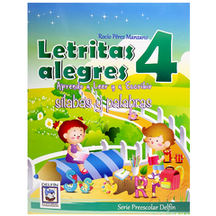 Letritas alegres Nivel 4 Preescolar- Sílabas y palabras