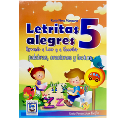 Letritas alegres Nivel 5 Preescolar- Palabras, oraciones y lectura