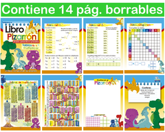 Libro pizarrón TABLAS de MULTIPLICAR - tienda en línea