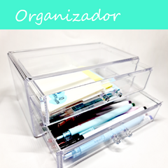 Organizador transparente - Didacticomer