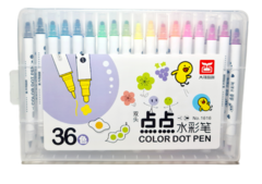 Plumones Dot (De puntos) 36 colores