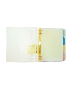 Carpeta libreta B5 con hojas y separadores - comprar en línea