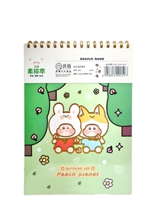 Cuaderno sketchbook kawaii