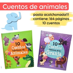 10 Cuentos de animales acolchonados