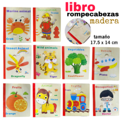 Libro rompecabezas (6 rompecabezas )