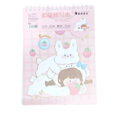 Cuaderno sketchbook kawaii - tienda en línea