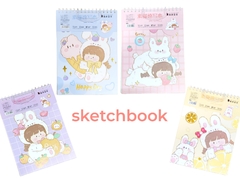 Cuaderno sketchbook kawaii - Didacticomer