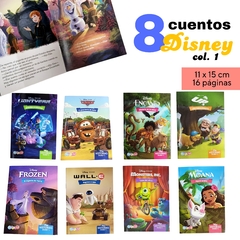 8 mini libro de cuentos Disney a color - comprar en línea