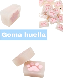 Goma huella 5 piezas en internet