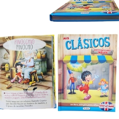 Libro 8 cuentos clásicos español-inglés - Didacticomer